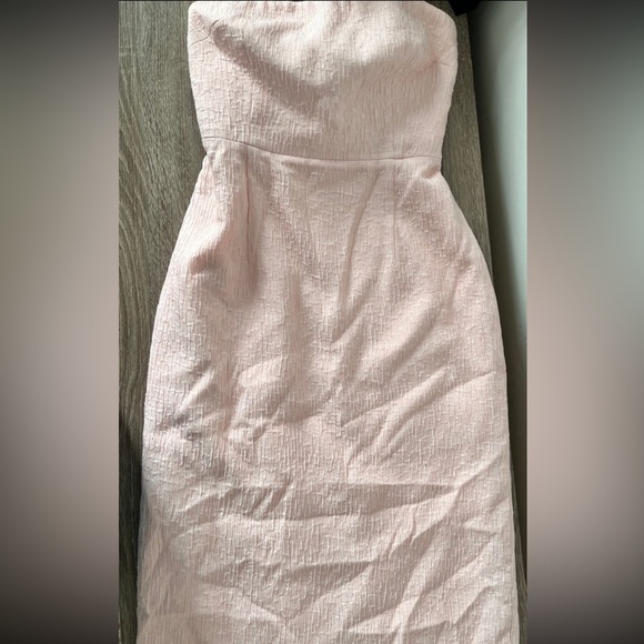 Rebecca vallance Midi Strapless Cocktail dress with Bow US 6 - Picture 6 of 7